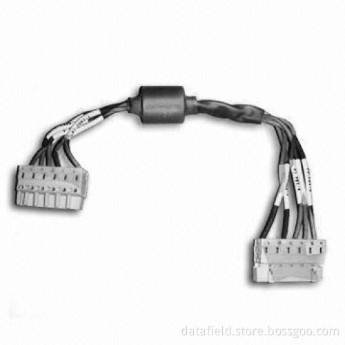 Elevator Control Cable Harness with Grommet, UL and RoHS Compliant